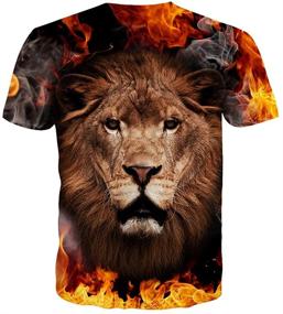 img 3 attached to 👕 Syaimn Graphic Print T-shirts with Pattern Designs