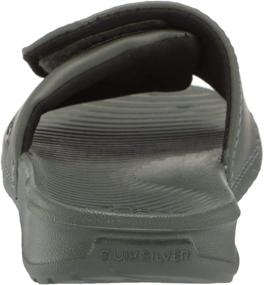 img 2 attached to 👟 Quiksilver Bright Coast Adjust: Стильные унисекс детские сланцы для подростков.