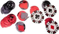 🎰 casino value pack party swirl decorating kit: multi-colored & multi-size decorations by amscan logo