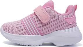 img 3 attached to 👟 TSIODFO Toddler Shoes: Lightweight Baby Sneakers | Comfortable Girls Walking Shoes | Boys Sports Running Sneakers