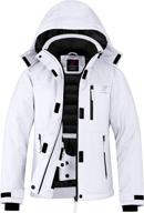 sahrkmouth waterproof windproof raincoat snowboarding logo