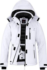 img 4 attached to SAHRKMOUTH Waterproof Windproof Raincoat Snowboarding