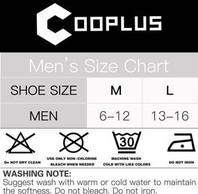 img 2 attached to 🧦 Cooplus Mens Ankle Socks: Cushioned, Breathable, and Supportive - 6Pairs