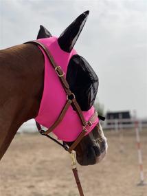 img 3 attached to Super Comfort Horse Fly Mask with Ears – 🐴 Elasticity Fly Mask for Horses: A Product Tailored to Equine Preferences