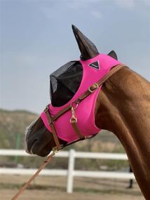 img 1 attached to Super Comfort Horse Fly Mask with Ears – 🐴 Elasticity Fly Mask for Horses: A Product Tailored to Equine Preferences