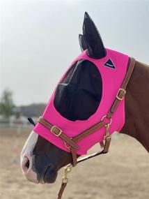 img 4 attached to Super Comfort Horse Fly Mask with Ears – 🐴 Elasticity Fly Mask for Horses: A Product Tailored to Equine Preferences