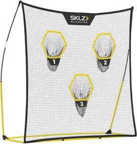 img 4 attached to 🏈 Enhance Quarterback Passing Accuracy with SKLZ Quickster Portable Football Training Net (7x7 Feet)