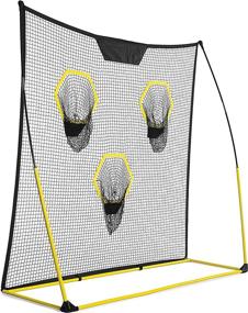 img 3 attached to 🏈 Enhance Quarterback Passing Accuracy with SKLZ Quickster Portable Football Training Net (7x7 Feet)