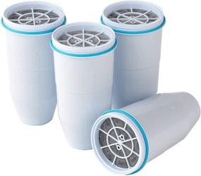 img 4 attached to ZeroWater ZR-004 Replacement Filter Cartridges 4-Pack: Ensuring Clean Water, a Basic Pack