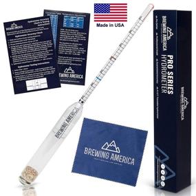 img 4 attached to 🍁 Maple Syrup Hydrometer: Accurate Density Meter for Sugar and Moisture Content Measurement - Ensuring Consistently Delicious Pure Syrup - Made in America - BRIX & Baume Scales - Easy-to-Read Red Line Calibrated