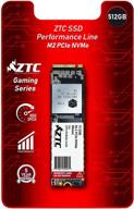 🚀ztc 512gb m.2 nvme pcie 80мм ssd: исключительная производительность и надежность, идеально подходит для игр - модель ztc-pcieg3-512g+ логотип