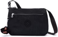 👜 stylish and practical: kipling callie handbag in black tonal - a must-have for women's top-handle bags and wallets logo