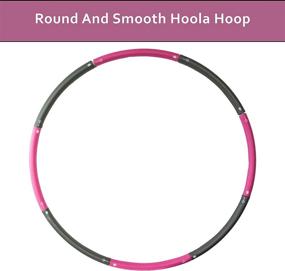 img 1 attached to Better Sense Hoola Hoop Adults Sports & Fitness