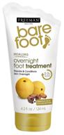 👣 revitalize and soothe your feet with freeman bare foot overnight foot treatment - 4.2 ounce (124ml) logo