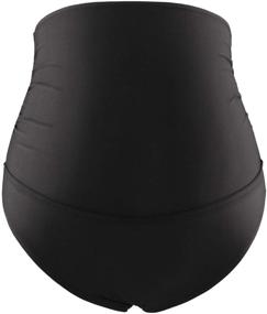 img 3 attached to 🤰 Flattering and Comfortable Bhome Maternity Swimsuit Bottoms - High Waisted Bikini Briefs for Pregnancy