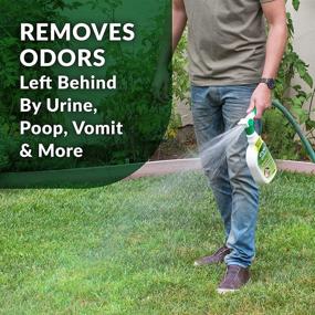 img 3 attached to 🌿 Simple Green Outdoor Odor Eliminator: Ideal Pet Solution for Artificial Grass & Patio – 32 oz Hose End Sprayer & 1 Gallon Refill