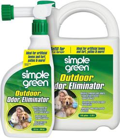 img 4 attached to 🌿 Simple Green Outdoor Odor Eliminator: Ideal Pet Solution for Artificial Grass & Patio – 32 oz Hose End Sprayer & 1 Gallon Refill