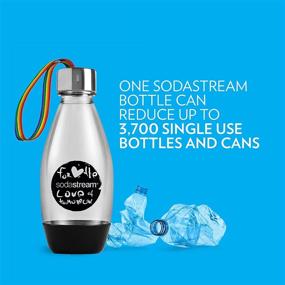 img 1 attached to Sodastream 1748163010 SodaStream Bottle Black