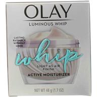 🧴 olay luminous whip active moisturizer, 1.7 oz (50ml), pack of 2 logo