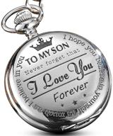 ⌚ elegant silver pocket watches forever engraved: timeless beauty logo