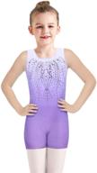 boyoo gymnastic leotards diamond biketard girls' clothing for active logo