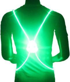 img 4 attached to 🏃 GENBREE LED Reflective Running Vest: Stay Safe & Visible during Night Running and Riding!