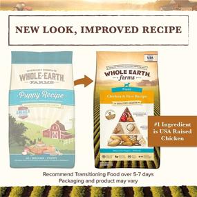 img 3 attached to 🐶 Optimized Whole Earth Farms Dry Puppy Food with Nutritious Grains