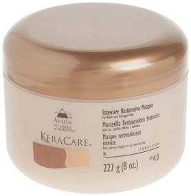 img 1 attached to 💆 KeraCare Intensive Restorative Hair Masque - 8 Oz