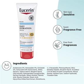 img 1 attached to 🌞 Protect and Hydrate Your Skin with Eucerin Daily Hydration Body Cream SPF 30 - Broad Spectrum Lotion for Dry Skin - 8 Oz Tube