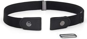 img 4 attached to No Buckle Stretch Belt Women Buckle Elastic Waist Belt