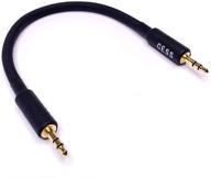 cess 070 short stereo connectors 6 inch logo