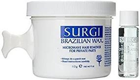 img 4 attached to Surgi Wax Brazilian Waxing Private 4 Ounce Shave & Hair Removal