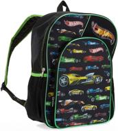 🎒 hot wheels boys backpack in black by mattel логотип