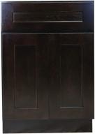 espresso shaker design house brookings 24-inch base cabinet logo