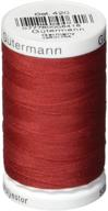 gutermann sew-all thread 547 yards chili red (501-420) - enhance your sewing projects with high-quality thread logo