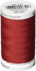 img 1 attached to Gutermann Sew-All Thread 547 Yards Chili Red (501-420) - Enhance Your Sewing Projects with High-Quality Thread