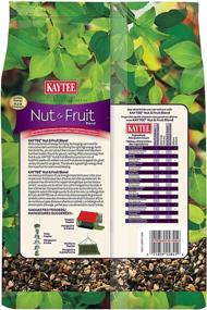 img 3 attached to Превосходный корм для диких птиц Kaytee Nut & Fruit Blend - Купите упаковку стоячую на 5 фунтов!