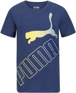 puma amplified graphic t shirt black boys' clothing for tops, tees & shirts logo