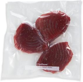 img 3 attached to 🥡 FoodSaver 1-Gallon Precut Vacuum Sealer Bags, BPA-Free Multilayer Construction, Food Preservation & Sous Vide, 13 Count - FSFSBF0316-000,Clear