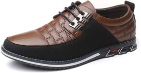 img 4 attached to Dacomfy Loafers: Comfortable Leather Business Footwear for Ultimate Style and Comfort