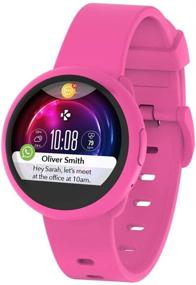 img 4 attached to 🌸 MyKronoz ZeRound3 Lite: Pink Smartwatch with Heart Rate Monitoring, Activity Tracker, and Smart Notifications