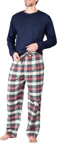 img 1 attached to SLEEPHERO Flannel Pajama Tartan Plaid