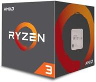 💪 powerful performance: amd ryzen 3 1200 desktop processor with wraith stealth cooler логотип