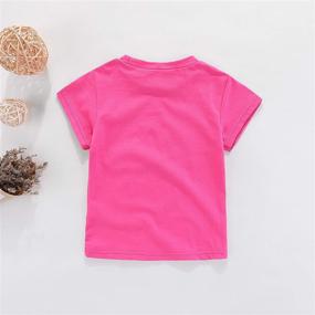 img 2 attached to 👶 Adorable Little Baby Girls Clothes: Big Sister Print T Shirt Tops, Perfect as a Gift!