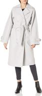 π§₯ stylish & practical: lisadnyc leather trench coat for women's clothing & outerwear logo