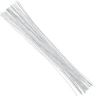 💐 enhance your floral arrangements with decora 22 gauge white floral wire – 16 inch, 50/pack logo