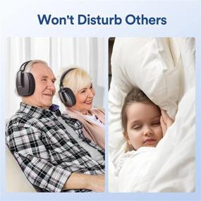 img 1 attached to 🎧 Stiive Wireless Headphones for TV with Dual-Contact Charging Dock, Extended 150ft Wireless Range &amp; Rechargeable 20-Hour Battery Life, Digital Stereo Over Ear Headset for TV Watching and Computer Gaming