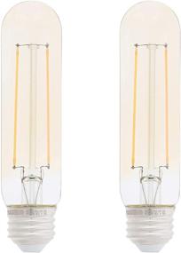 img 4 attached to 💡 2 Pack of Clear Dimmable LED Bulbs by AmazonBasics