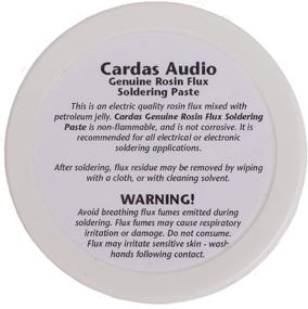 img 2 attached to 🔧 CARDAS AUDIO Rosin Solder Paste Flux for High-Quality Soldering - 2 oz (55g) Jar