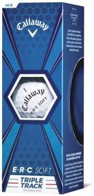 img 3 attached to Enhanced 2019 ERC Soft Triple Track Golf Balls 12-Pack, Previous Generation
